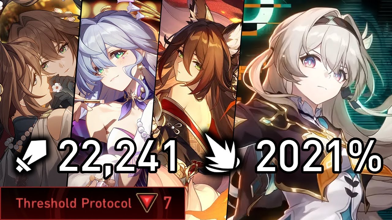 2021% Break Effect Firefly! Curio ATK Stacking With With Robin Full Run ...