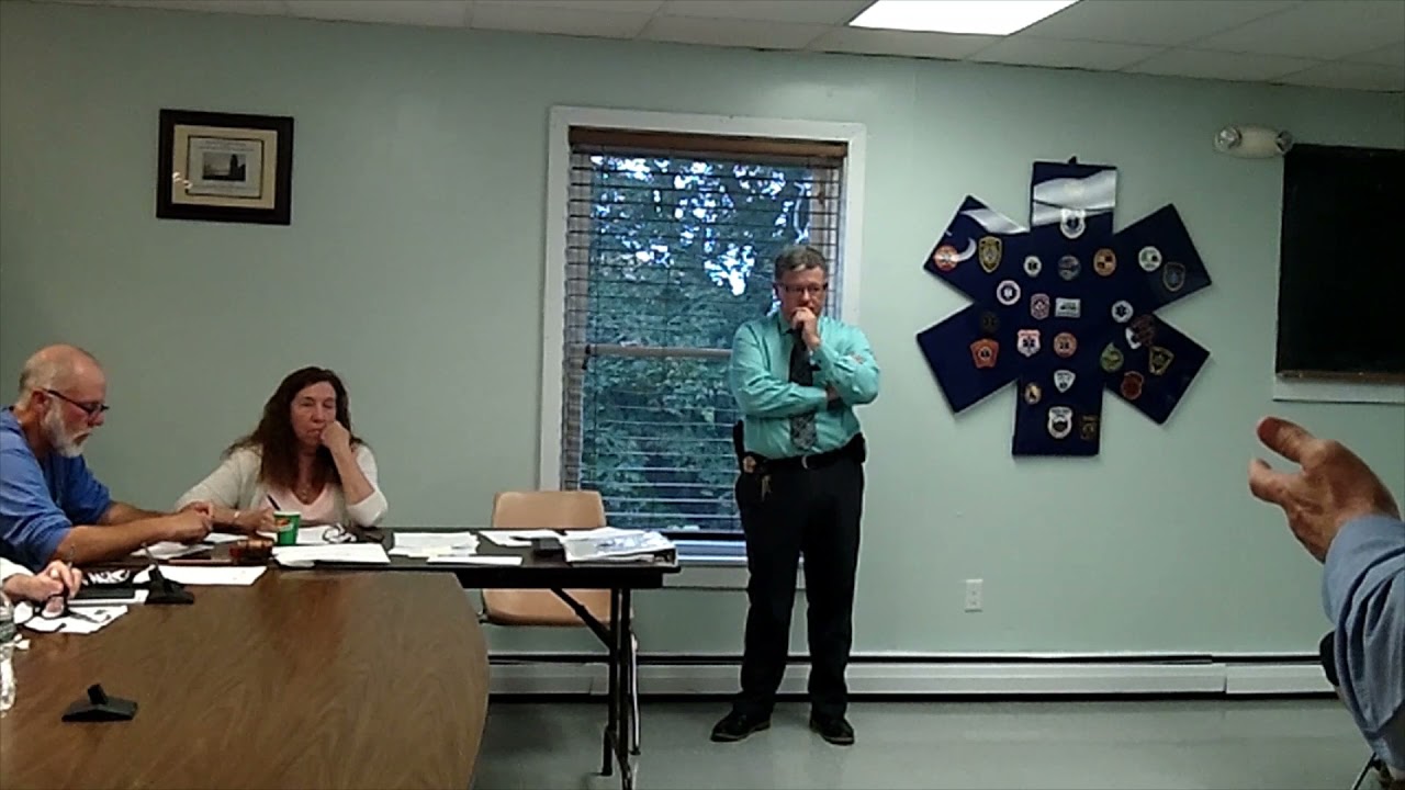 Lubec Select Board meeting 9221 YouTube