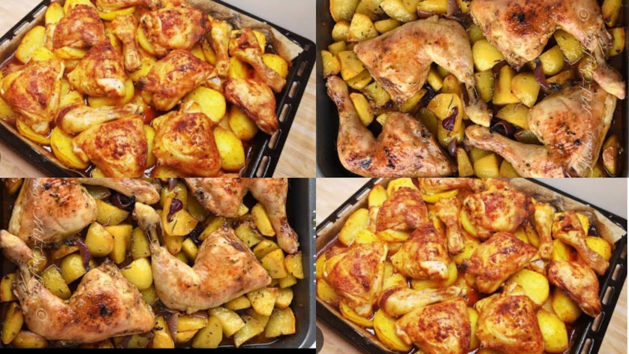 بطاطا بيضاء بالجاج فالكوشة طالمو بنينة عدت نديرها كل يوم في خمس دقايق توجد اسرع وصفة 🇩🇿