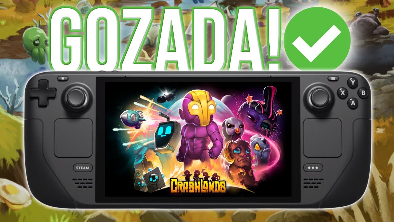 Crashlands encaja demasiado bien con la Steam Deck