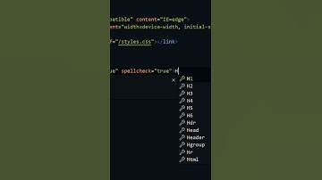 Check for spelling errors in html #short #shorts #code #programming #tech #html