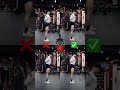 Squat mistakes! video showing the wrong way vs the right way of performing the squats.#shorts #gym