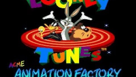 ACME Animation Factory - Super Nintendo - Start-Up - Opening - Title Screen - SNES