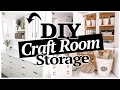 DIY Craft Room Storage ⚫️ THRIFT FLIP