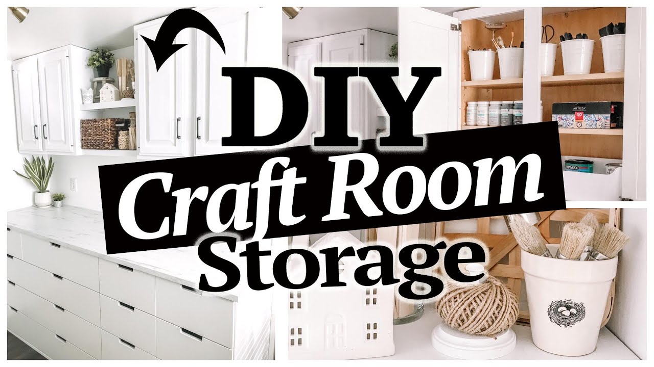 DIY Craft Room Storage HACK 😍 (Shocking before & after!) 