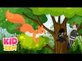 10 HOURS of Relaxing Music for Kids: Squirrel Habits 🐿️ Baby Piano Sleep Music, Singing Birds