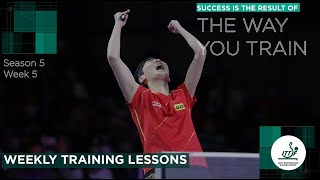 Weekly Training Lessons - The Footwork
