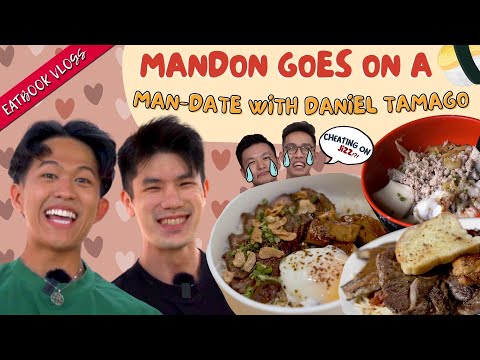 Mandon Goes On a Man-Date With Daniel Tamago!   Eatbook Vlogs   EP 83