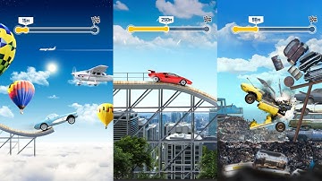 Jump The Car | Full Android Gameplay (All Levels) | By BoomBit Games