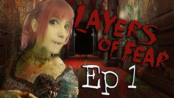 Layers of Fear ep 1 - All the JUMPSCARES!!