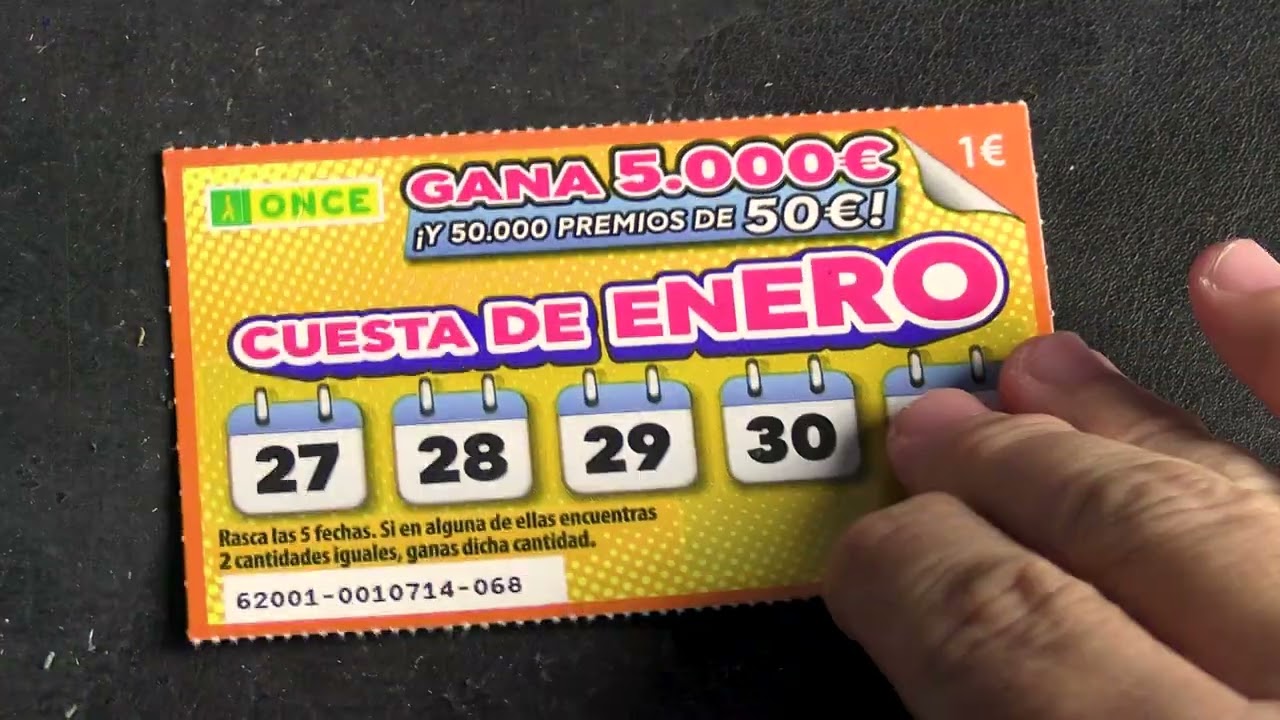 NUEVO RASCA CUESTA DE ENERO EP 3 –  RASCAS PREMIADOS DE LA ONCE 2026