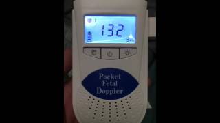 My pocket fetal doppler