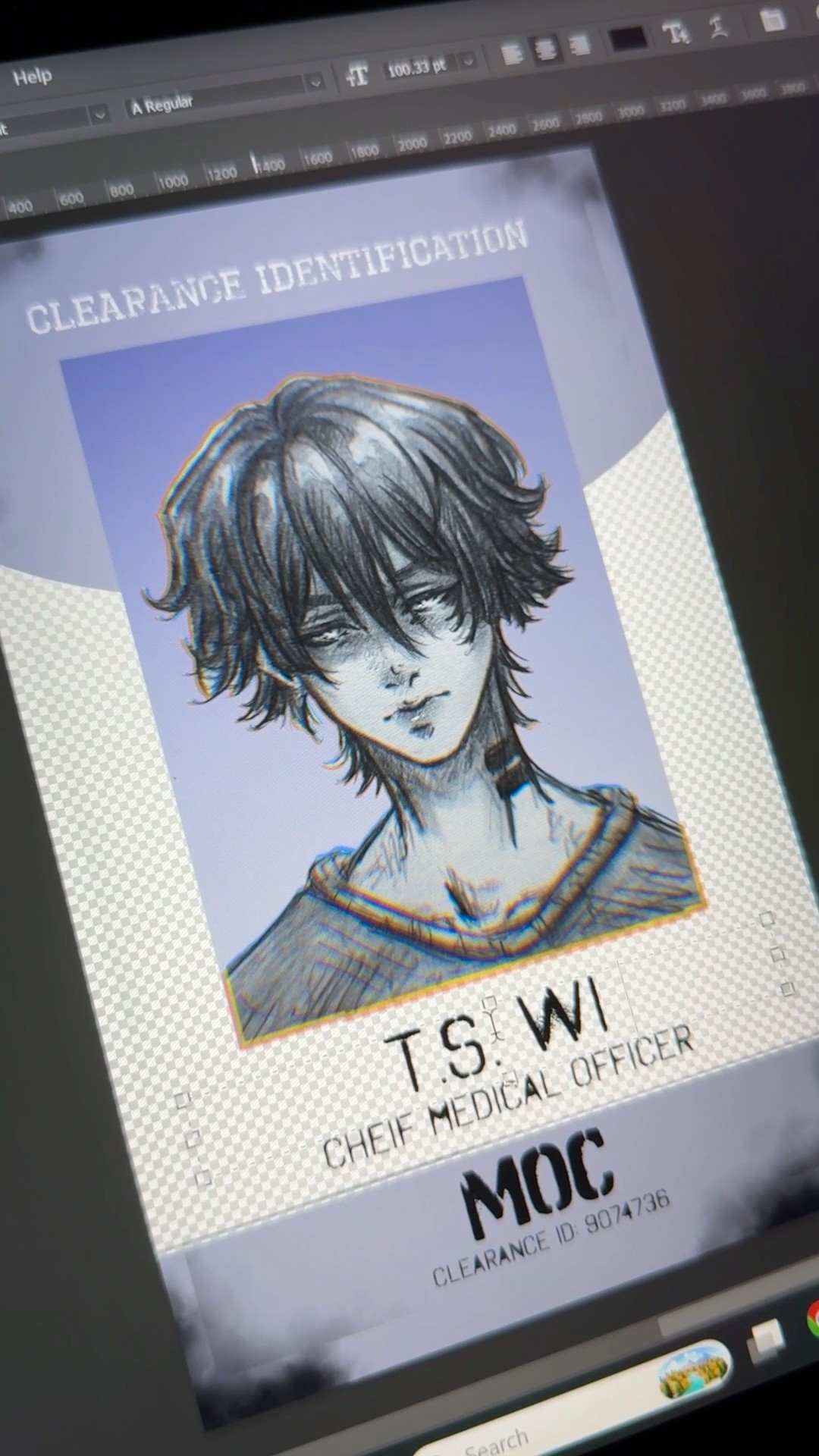 Making ID Cards for my Characters #mailclub #printclub #oc