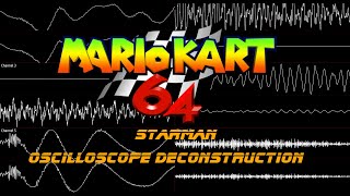 Mario Kart 64 - Starman (An Actual Oscilloscope Deconstruction)
