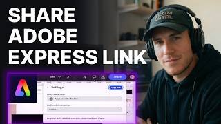 How to Share an Adobe Express Link (2026) | Step-by-Step