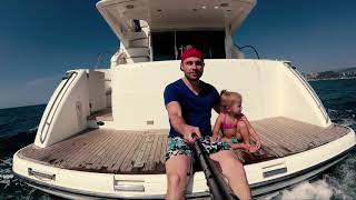 Снимаем лакшери клип на яхте. Makin luxury video on a yacht