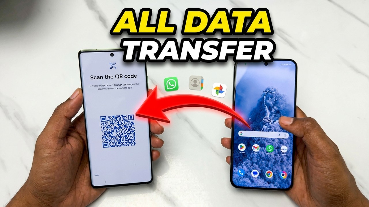 Copy Data Android Copy All Data From Old Phone To New Phone | Android To Android Data ...