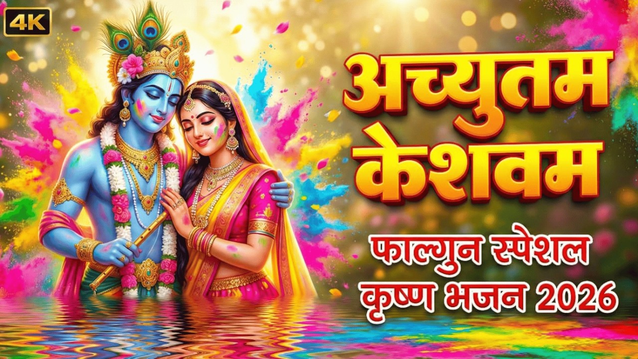 Achyutam Keshavam | New Krishna Bhakti Song | Devotioanl Song | Hindi Bhajan | Radha Krishna Bhajans