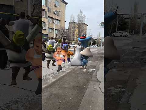 Party in the middle of the street