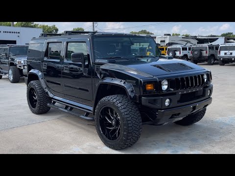 2008 Hummer H2 SUV - Black Ops Pkg - Fender Flare Pkg - 30k miles