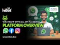 Hi Bot Platform Overview -All in One Whatsapp API Platform with Bot Builder, CRM, Ecommerce and More