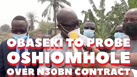 Oshiomhole In Panic As Obaseki Vows To Probe N30bn Benin Stormwater Project
