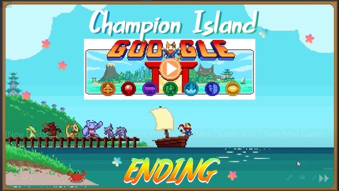 Conquistei os 7 pergaminhos no game olímpico do Google - Doodle Champion  Island #OlympicGames 