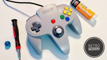 N64 Controller Restoration + Joystick Repair
