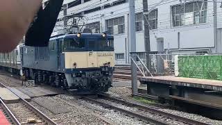 EF64 1031+E217系Y-36編成廃車回送配9744レ 西八王子通過