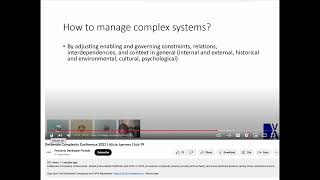 Clip: We Shouldn't Use Command and Control Techniques to Adjust Complex Systems - Alicia Juarrero