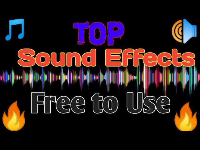 Top 15+ Sound effects for Youtube, free to use!STS! class=