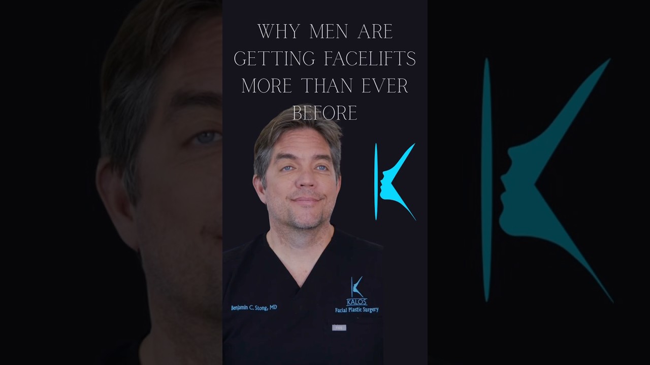 Men Are Getting Facelifts To Tighten the Neck, Define the Jaw, and Keep a Youthful, Natural Look