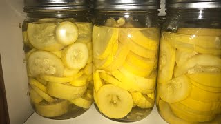CANNING SQUASH STEP BY STEP