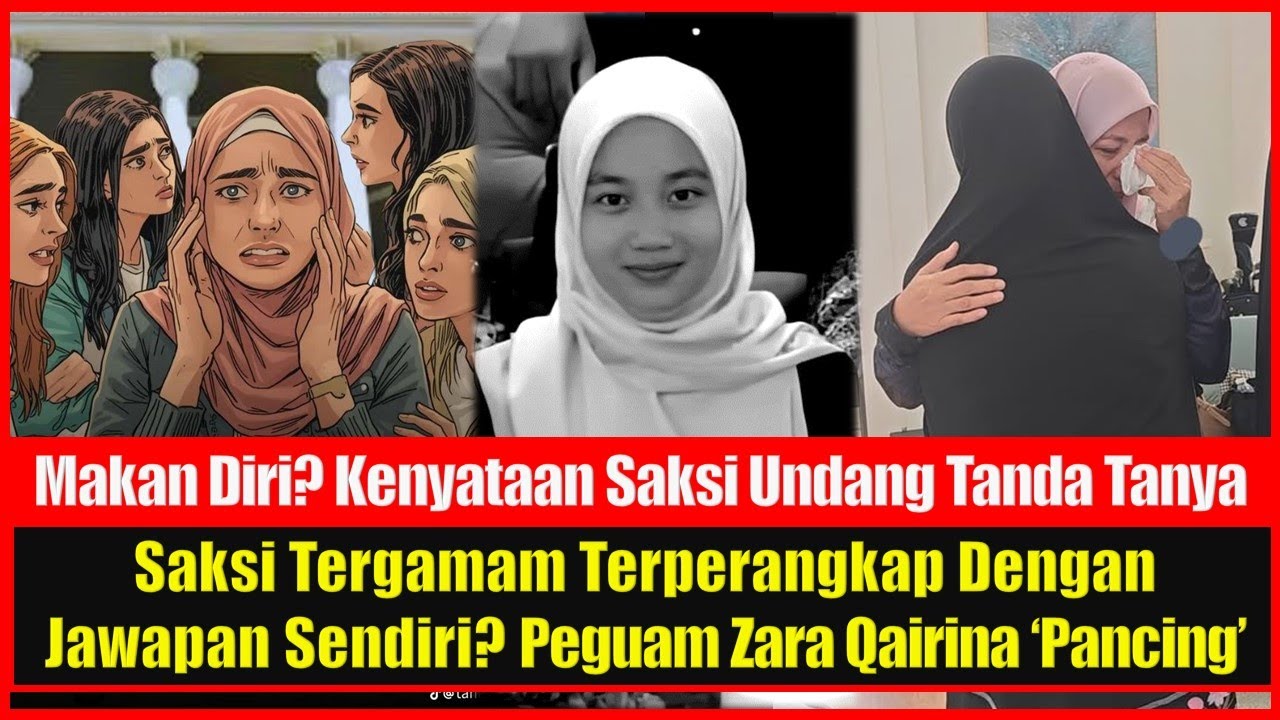 Saksi Tergamam Terperangkap Dengan Jawapan Sendiri? Peguam Zara Qairina ‘Pancing’ Persoalan