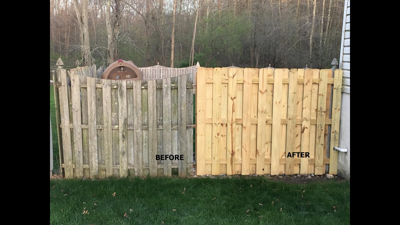 Wooden Fence Panel from Individual Pickets and Runners - YouTube