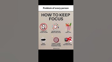 How to keep focus #motivation #successmindset