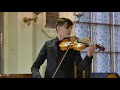 Ņikita Jurjevs performs Melody Op.3 No.1 in F Major by Anton Rubinsten