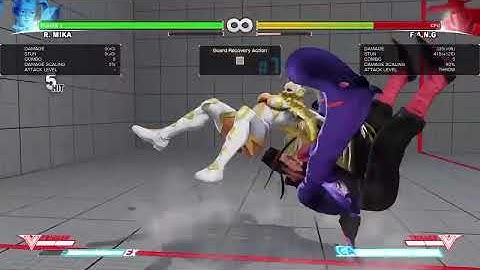 SFV Blowing Up V-Reversals As R.Mika With Nadeshiko