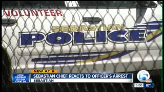 Sebastian police chief comments on sergeant's arrest