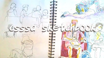 CSSSA Animation 2017 Sketchbook Tour