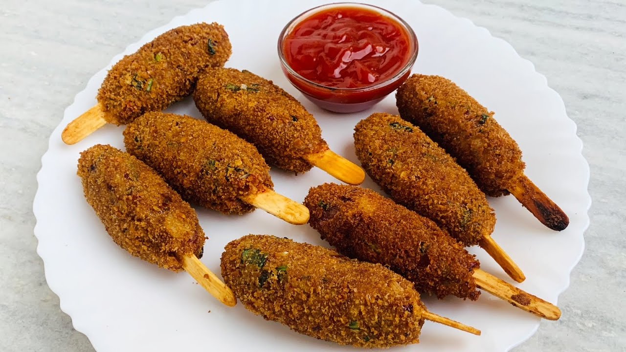 Potato Lollipop Recipe | Easy evening tea time snacks recipes | Veg Party starters | Shipra Joshi