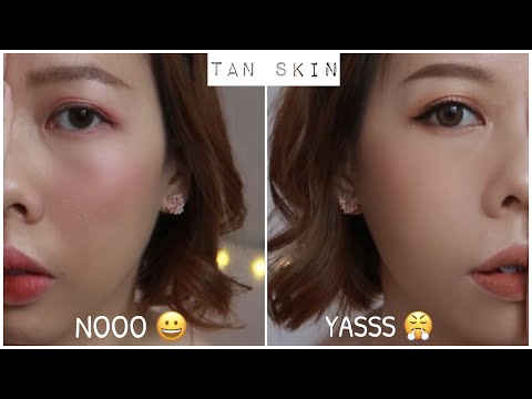 MAKEUP CHO DA NGĂM VÀ 8 ĐIỀU BẠN CẦN TRÁNH // MAKEUP FOR TAN SKIN // Ny Nguyễn | màu tóc phù hợp với da ngăm đen