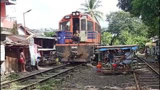 GE U10B DEL 2540 DMT ARRIVING AT SIPOCOT STATION 10/29/2025