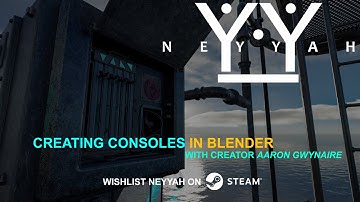 Neyyah Game Devlogs / Creating A Console in Blender (3D modelling for Neyyah)