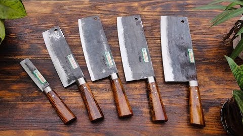 BỘ DAO BẾP ĐA NĂNG PHÙ HỢP VỚI MỌI GIA ĐÌNH VIỆT - HÀNG CHUẨN CỦA HTX DAO PHÚC SEN