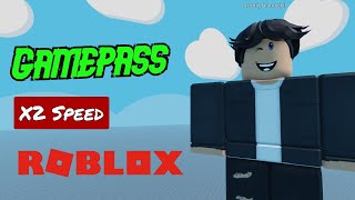 How to make a x2 speed gamepass | Roblox Studio