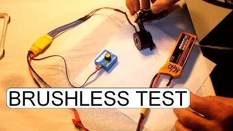 HOW TO MAKE ESC SERVO BRUSHLESS MOTOR TESTER