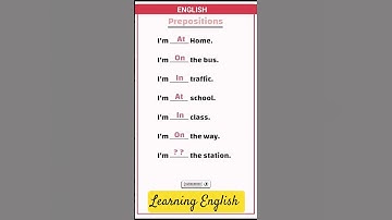 Preposition Learning | Daily Practice English #preposition #english #grammar