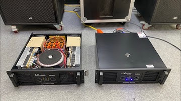 Cục Đẩy "Khủng Long" 2500w x 2 kênh : Chơi Tất Cả Các Loại Sub Kép 50-60 | Lx acoustic TD2500