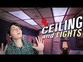 DIY Miniature Office Ceiling And a lot of LIGHTS!💡(Beetlejuice Waiting Room PART 4)